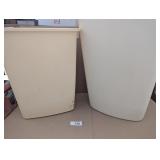 (2) Trash Cans [No Lids]