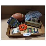 Plastic Musical Football Jewelry Box, +
