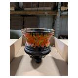 Vintage Footed Ceramic Planter