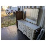 Vintage French Provincial Style Dresser w/ Mirror-