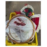 Stitching Box Lot & other