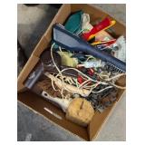 Vintage Hair Dryer, Assortment of Brushes &