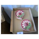 (2) Wall Vases - McCoy Style***