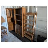(2) Vintage Bookshelves -