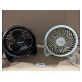 (2) Honeywell Table Top Fans