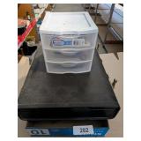 Stebco Briefcase & Sm. 3 Drawer Desk Organizer w/