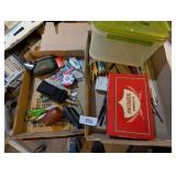Colored Pencils, Container w/ Lid, Other