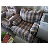 Vintage Plaid Armchair
