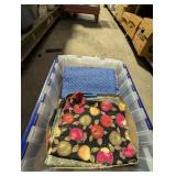 Pieces of Fabric in Box w/ Lid