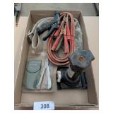 Jumper Cables, Bottle Jack [No Handle], +