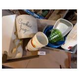 Cookie Jug, Drink Dispenser, Plastic Cups, +