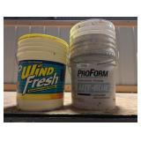 (4) 4.5 Gallon Buckets Only & (1) Bucket w/ Lid