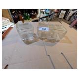 Refrigerator Dishes: Criss-Cross Pattern