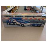 Clark Toy Race Car Carrier Battery Op In Box