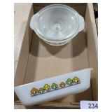 Anchor Hocking Fire King Loaf Pan &