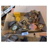Avon Bottles, Clocks, Salt & Pepper Shakers