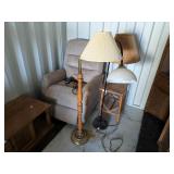 (2) Lamps - (1) Vintage