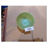 Fire King Green Bowl