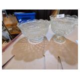 (2) Glass Bowls
