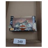 Harley Davidson Motorcycle Die Cast Metal w/