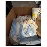 Pieces of Fabric in Box