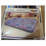Air Mattress 74" x 54" & Massage Cushion