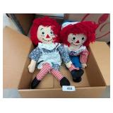 Raggedy Ann & Raggedy Andy Dolls
