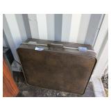 Vintage Suitcase Towncraft w/ Locks -**