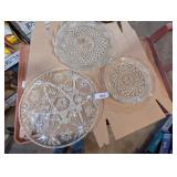 Glass Serving Platters