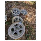 (4) 17in Keystone 5 Lug Rims