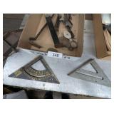 Carpenter Squares, Pulleys & Pry Bars