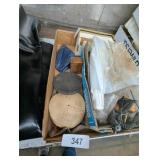 Leather Pieces, Sanding Discs, Wood Chisels &