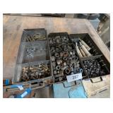 Metal Drawers w/ Nuts, Bolts & Other