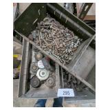 Metal Drawers w/ Gas Caps + Bolts & Nuts