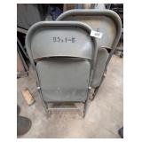 (2) Metal Folding Chairs