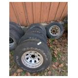 (5) Tires & Rims