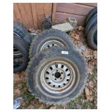 (2) Tires & Rims