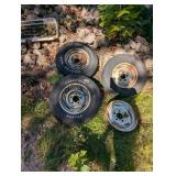 (3) Tires & Rims + Other Rim