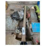 Metal Tool Tray, (2) Small Carburetor & Other