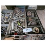 Metal Drawers w/ Pulleys, Spacers & Valves