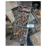 Metal Drawers w/ Nuts & Bolts