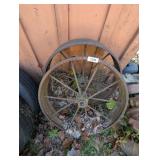(2) Steel Wheels 26.5 D