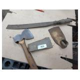 Corn Knife, Axe, Wedge & Other