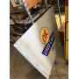 Metal Sign w/ Used Cars Sticker Attached