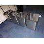 (4) Metal Trash Cans