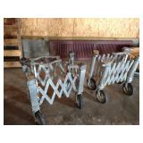 2 Casket Carriers On Rollers