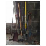 5 Hand Tools -shovels, Hoes, Spade