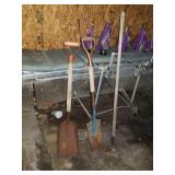Hand Tools -shovel, Hoe, Spade