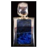 MEXICAN STERLING SILVER BLUE LAPIS LADIES PENDANT