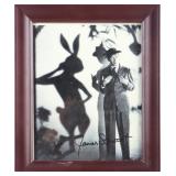 AUTOGRAPHED JAMES STEWART HARVEY SET PHOTO